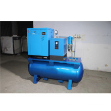 Integrated screw air compressor